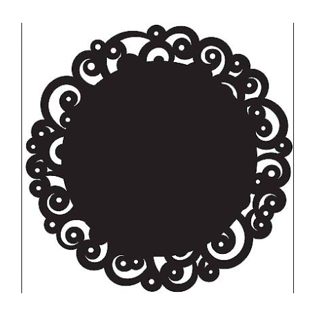 458x458 Black Clipart Doily For Free Download And Use Images