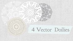 Doily Vector Free Download