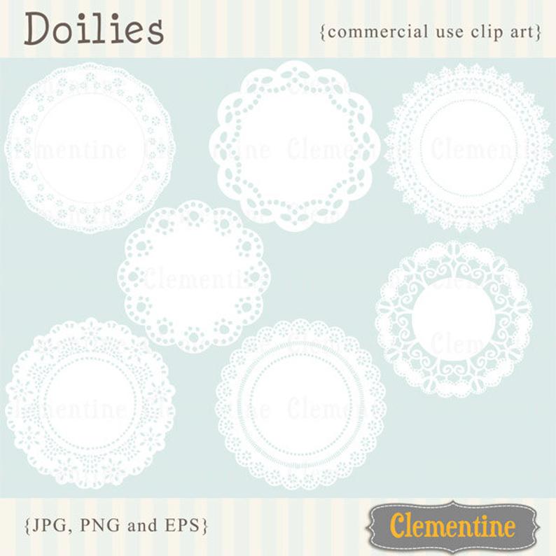 794x794 Doilies Clip Art Images Doilies Vector Images Doily Clip Art Etsy