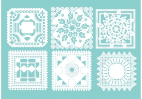 285x200 Doily Pattern Free Vector Graphic Art Free Download