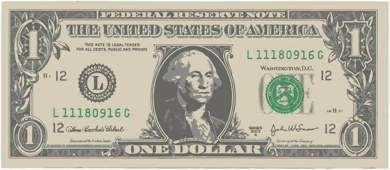 800x349 One American Dollar Bill