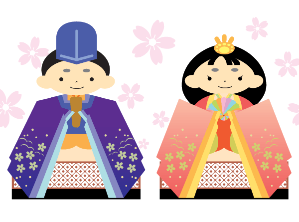 600x445 Hina Ningyo Doll Vector Art