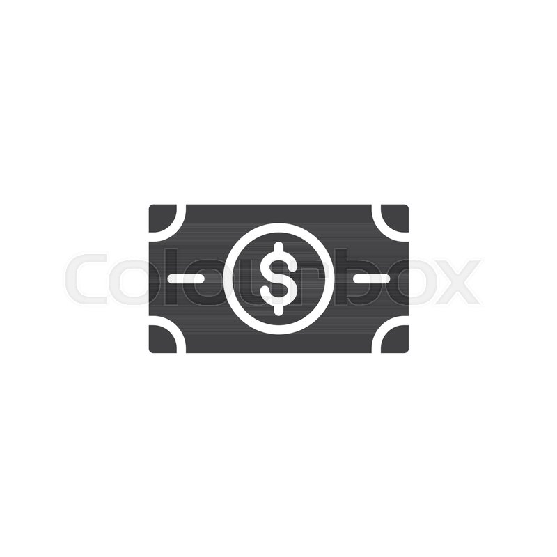 Dollar Bill Vector Icon Filled Flat Stock Vector Colourbox 800x800 Dollar Bill Vector Icon Filled Flat Stock Vector Colourbox