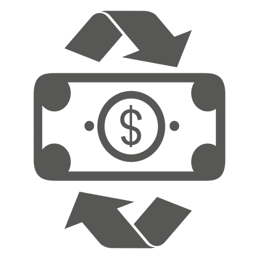 Recycling Dollar Bill Icon 512x512 Recycling Dollar Bill Icon