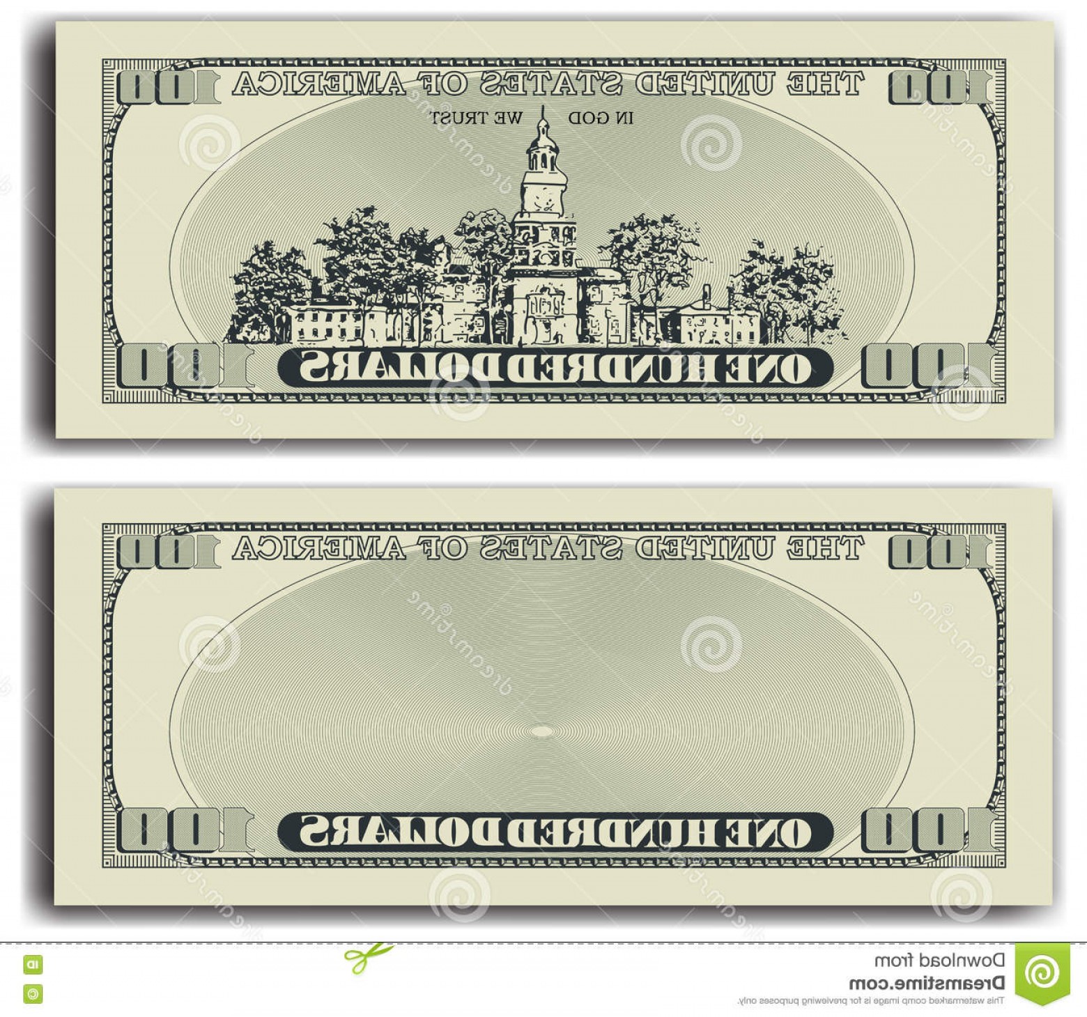 Dollar Bill Vector at Vectorified.com | Collection of Dollar Bill ...