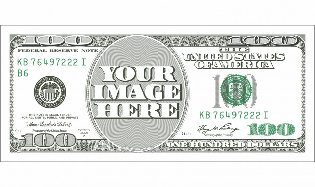 626x372 Us Dollar Bill Vector Premium Download