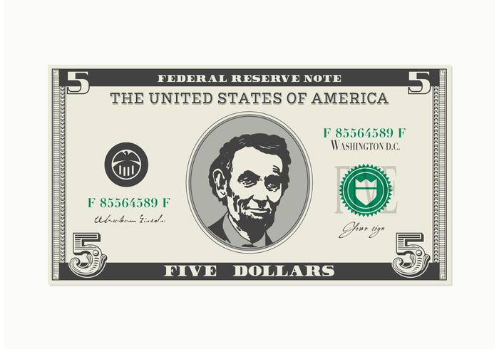 700x490 Dollar Bill Vector