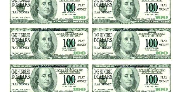 620x315 Printable Dollar Bills Fake Dollar Bills To Print One Hundred Bill