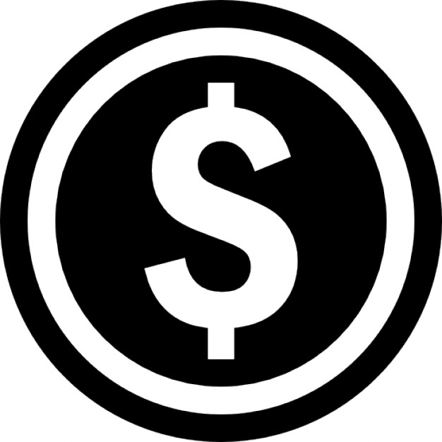 626x626 Dollar Icon Vector