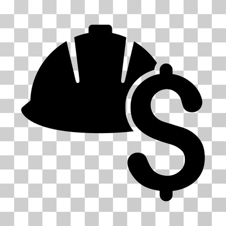 450x450 Helmet And Dollar Icon Vector Illustration Style Is Flat Iconic