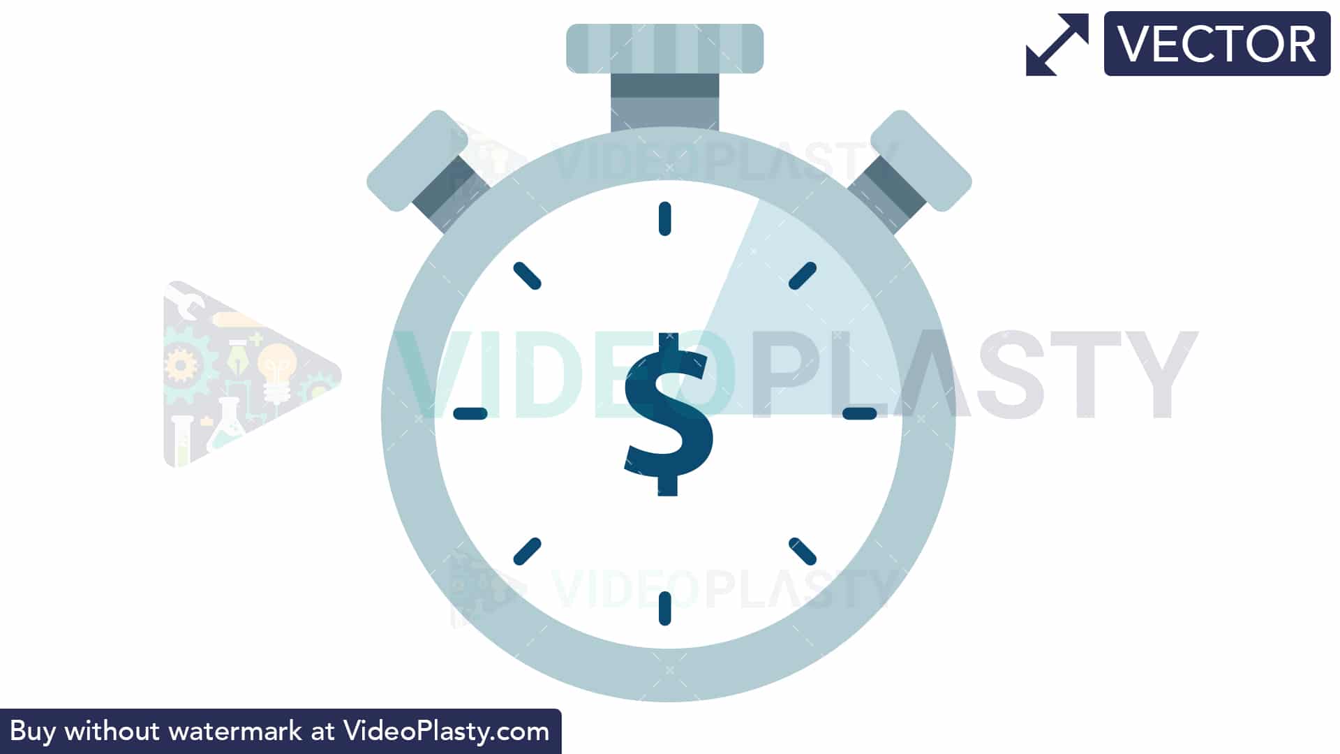 1920x1080 Time Is Money Icon