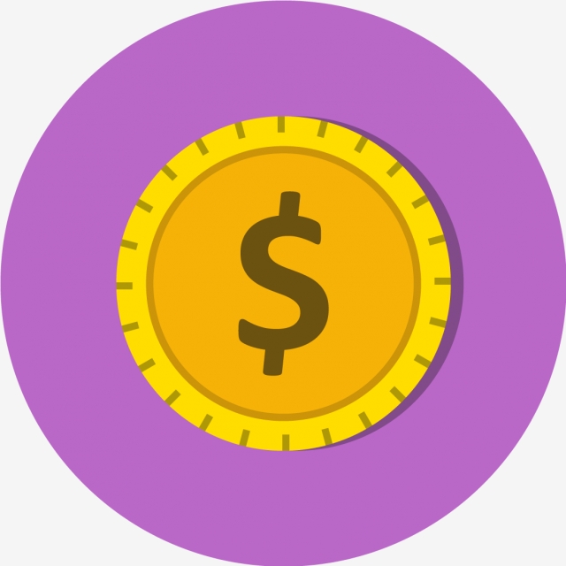 640x640 Vector Dollars Con, Money Icon, Dollar Icon, Con Png