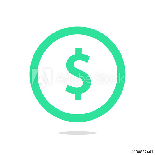 Dollar Sign Vector Icon 500x500 Dollar Sign Vector Icon