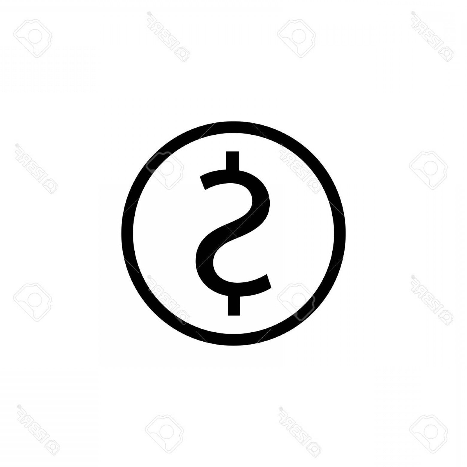 Photostock Vector Dollar Coin Solid Icon Finance And Business 1560x1560 Photostock Vector Dollar Coin Solid Icon Finance And Business