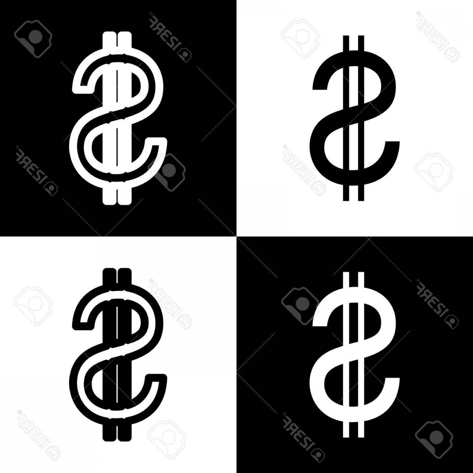 Vector White Icon Dollar Sign Soidergi 1560x1560 Vector White Icon Dollar Sign Soidergi