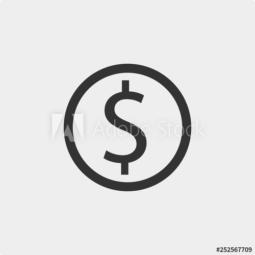 Dollar Sign Vector Icon Money Currency Icon 500x500 Dollar Sign Vector Icon Money Currency Icon