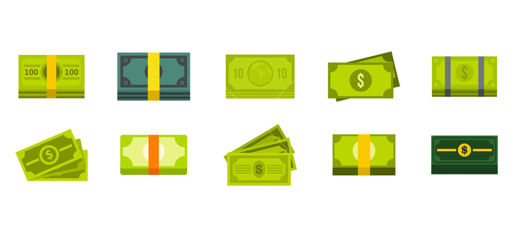 Dollar Icon Set Flat Set Of Dollar Vector Icons For Web Design 1000x462 Dollar Icon Set Flat Set Of Dollar Vector Icons For Web Design