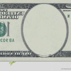 300x300 Royalty Free Stock Photography Dollar Bill Front No Face Image