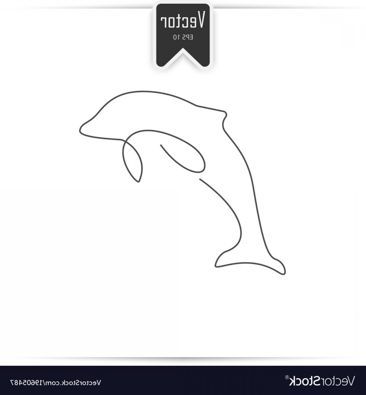 1200x1296 One Line Dolphin Design Silhouette Vector Cqrecords
