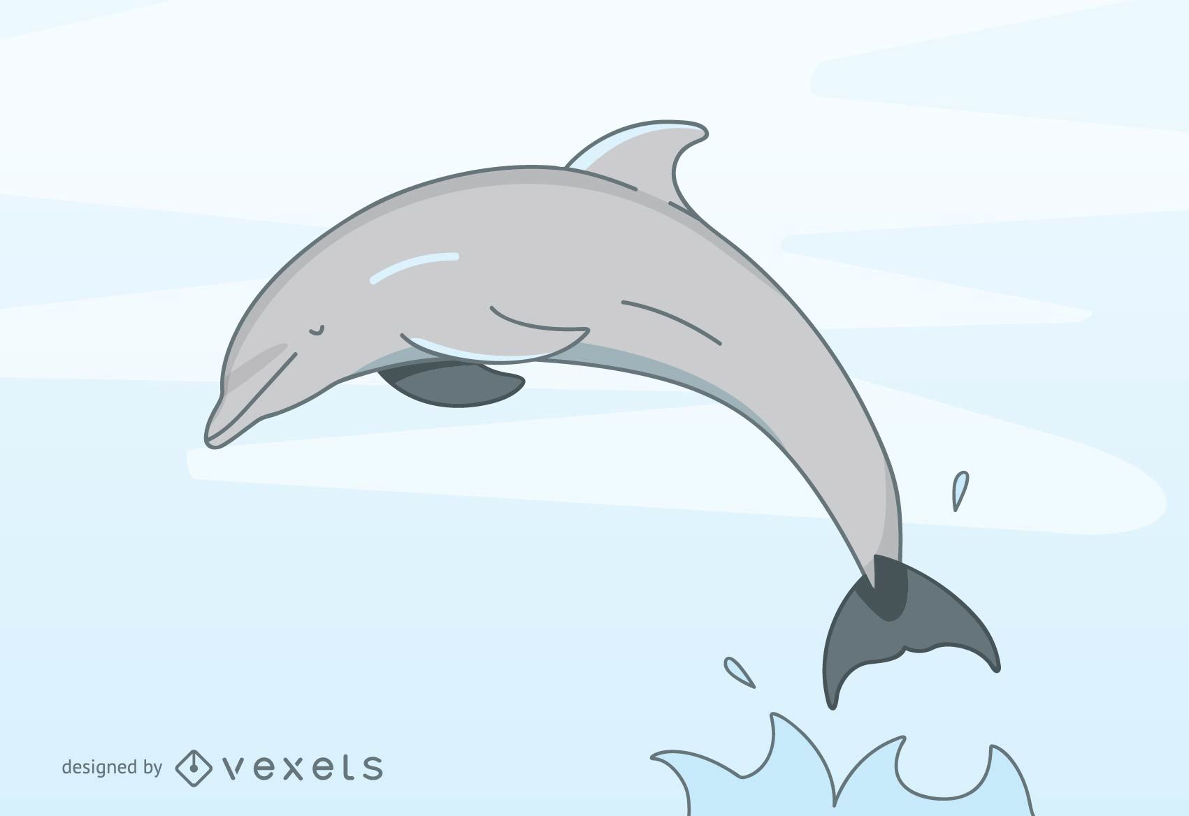 Дельфин карточки для детей