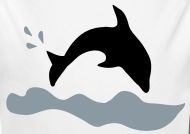 190x134 Dolphin Vector Art
