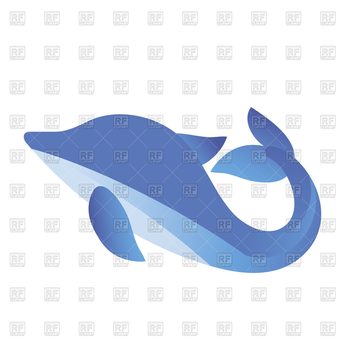 1200x1200 Sea Dolphin Vector Image Of Plants And Animals