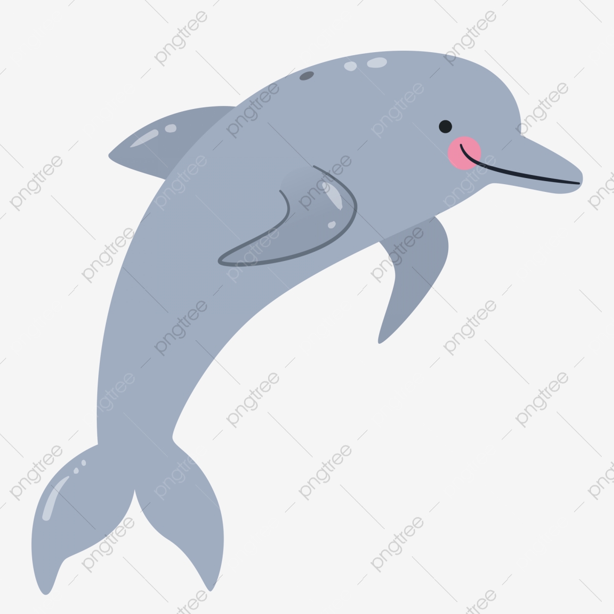 1200x1200 Cartoon Dolphin, Cartoon Vector, Dolphin Vector Png And Vector