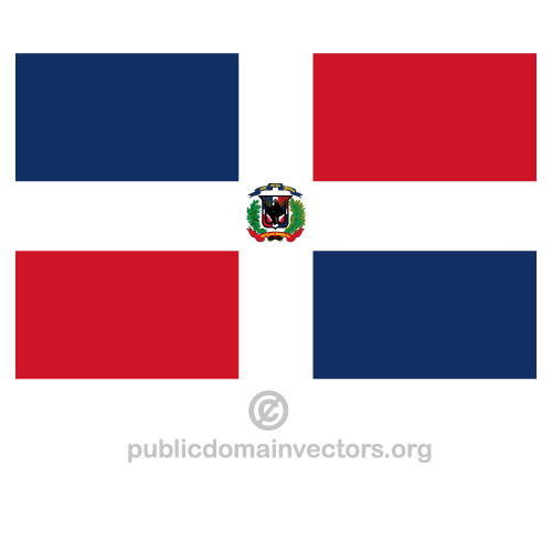 500x500 Dominican Republic Vector Flag