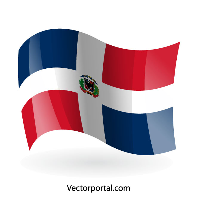 660x660 Dominican Republic Waving Flag