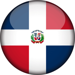 250x250 The Dominican Republic Flag Vector