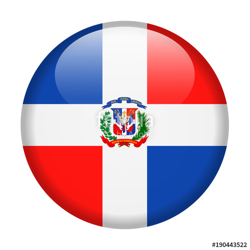 Dominican Republic Flag Vector Round Icon Stock Image And Royalty 500x500 Dominican Republic Flag Vector Round Icon Stock Image And Royalty
