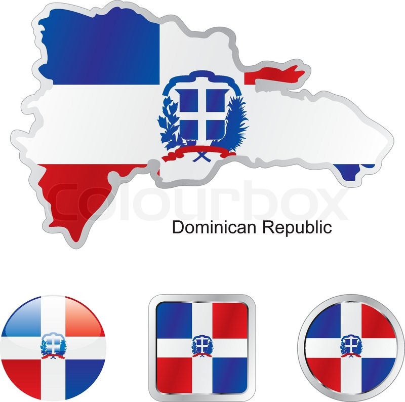 Flag Of Dominican Republic Stock Vector Colourbox 800x794 Flag Of Dominican Republic Stock Vector Colourbox