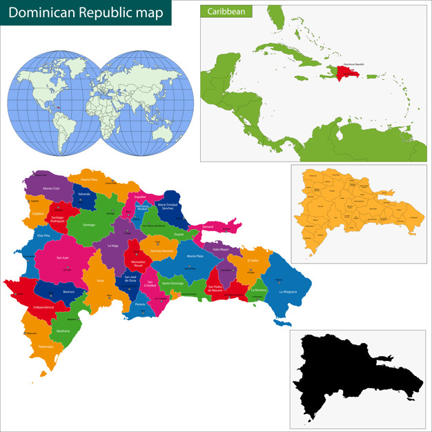 Dominican Republic Map Vector Premium Download 626x626 Dominican Republic Map Vector Premium Download