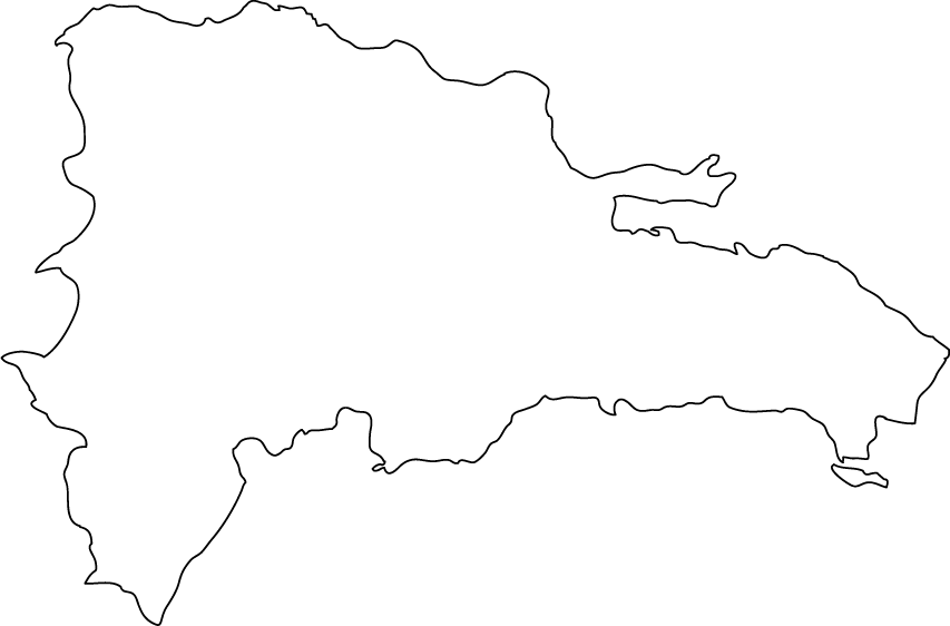 Map Of Dominican Republic Outline Download Them And Print 853x562 Map Of Dominican Republic Outline Download Them And Print