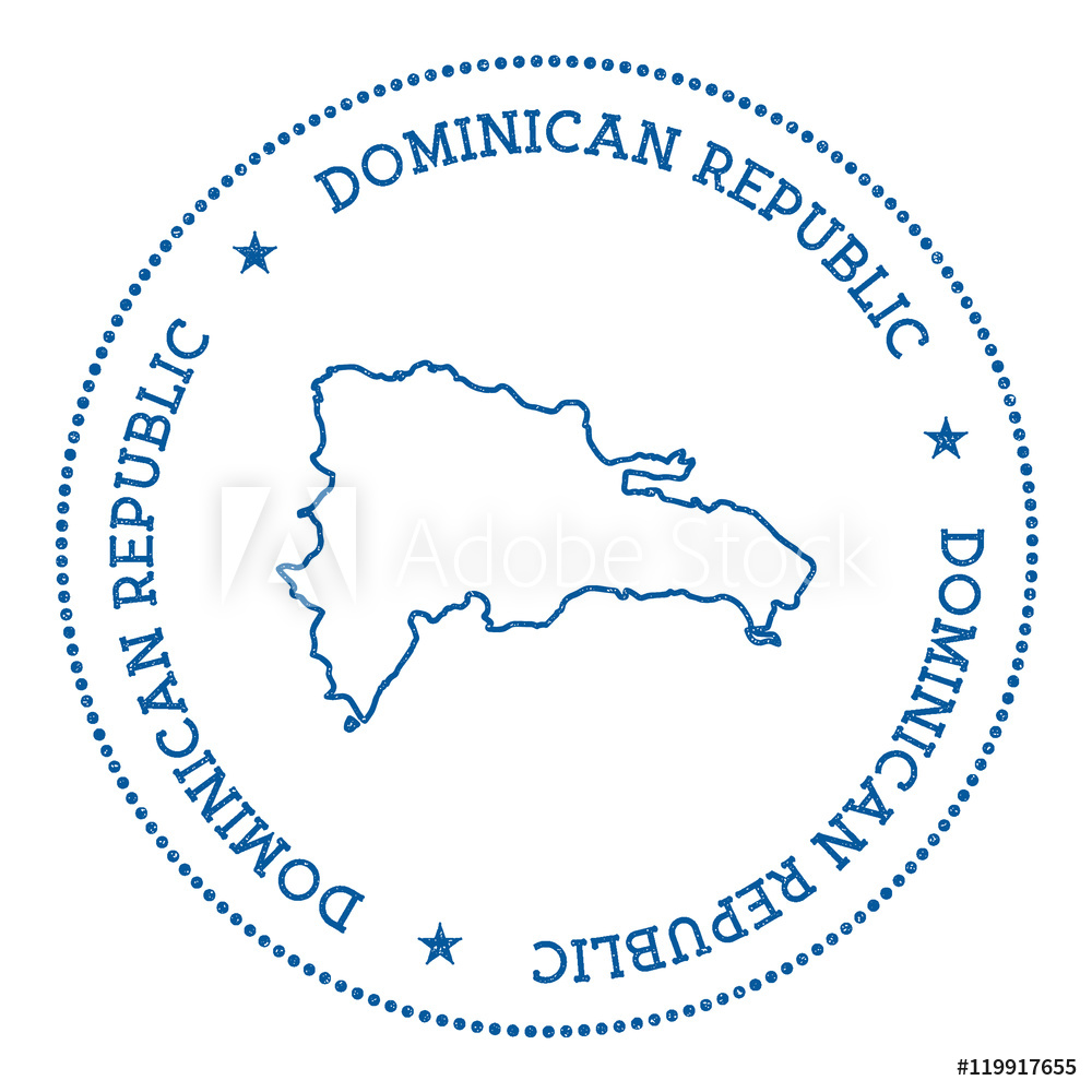 Photo Art Print Dominican Republic Vector Map Sticker Europosters 1000x1000 Photo Art Print Dominican Republic Vector Map Sticker Europosters