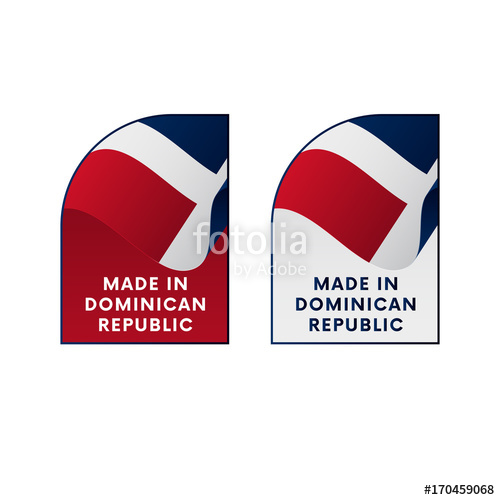 Stickers Made In Dominican Republic Vector Illustration Stock 500x500 Stickers Made In Dominican Republic Vector Illustration Stock