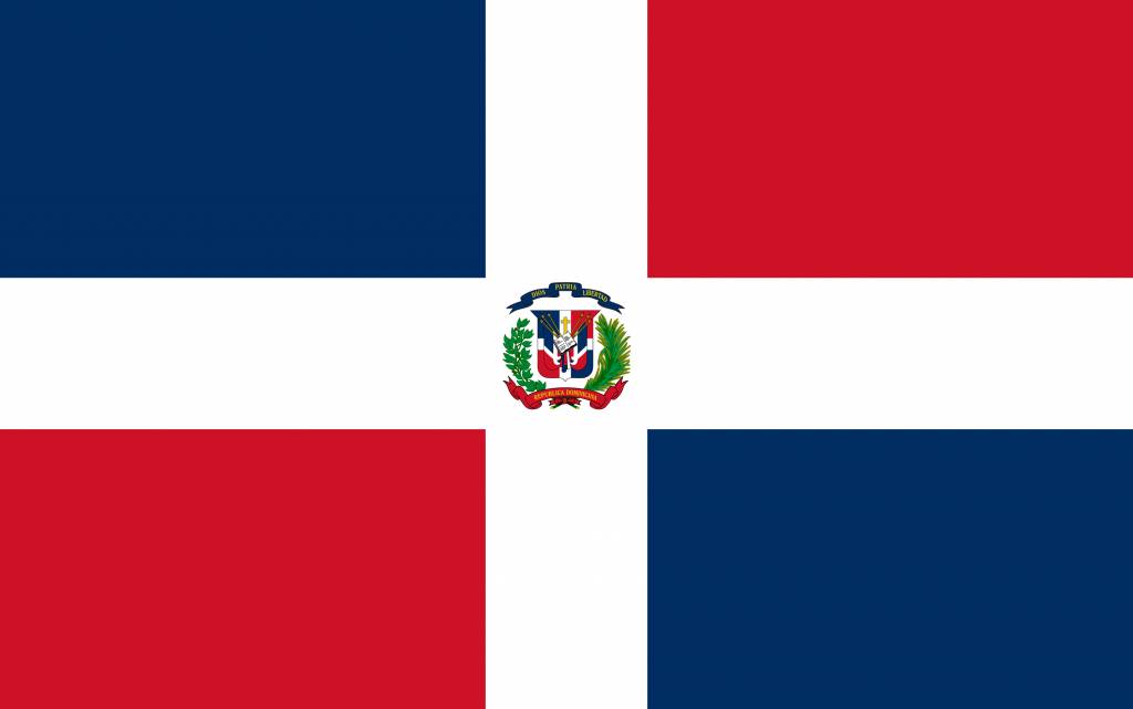 The Dominican Republic Flag Vector 1024x641 The Dominican Republic Flag Vector