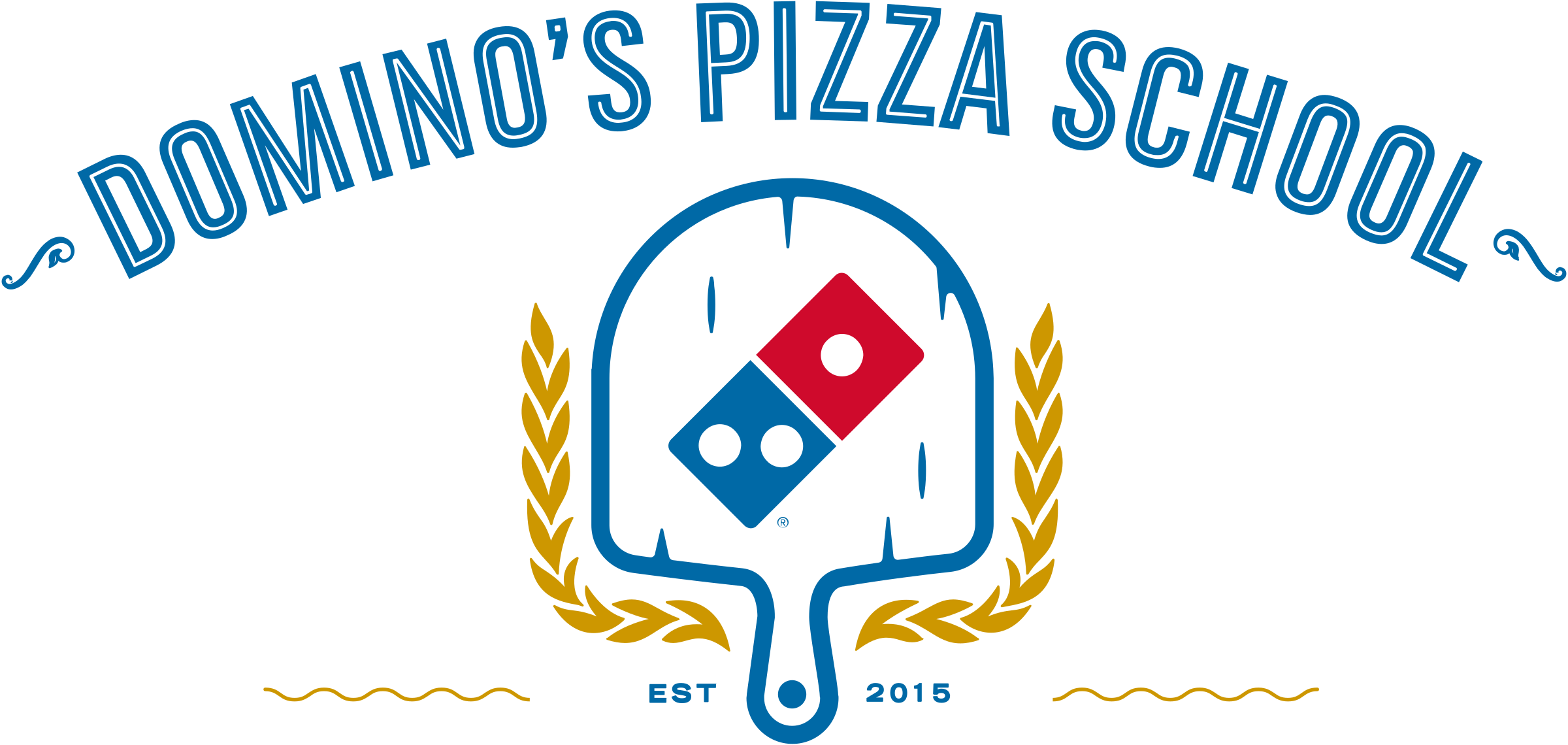 2400x1140 Domino's Pizza School Logo Png Transparent Vector