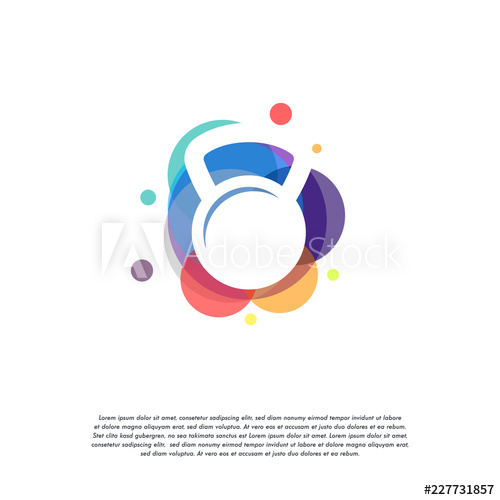 500x500 Colorful Katlebelt Logo Vector, Gymnastic Logo Designs Template