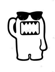 190x247 Domo Garage Sticker Decal