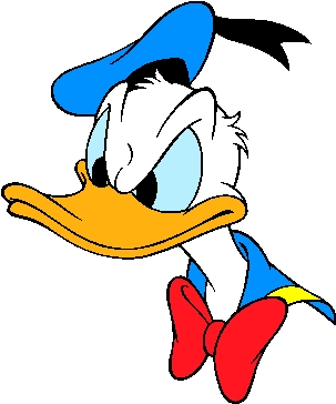 303x364 Classic Cartoon Style Clip Art Image Of Donald Duck