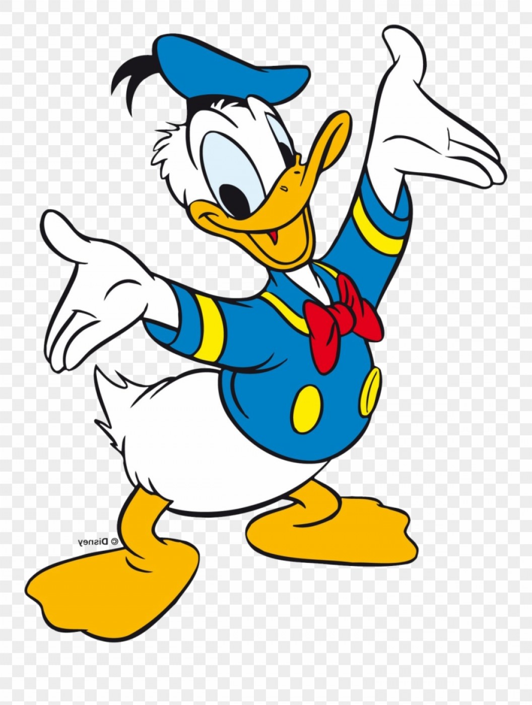 Donald Duck Vector at Vectorified.com | Collection of Donald Duck ...