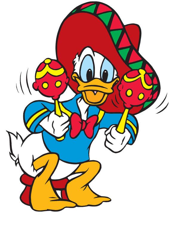 587x754 Details About Clipart Design Disney Daisy Donald Duck Vector