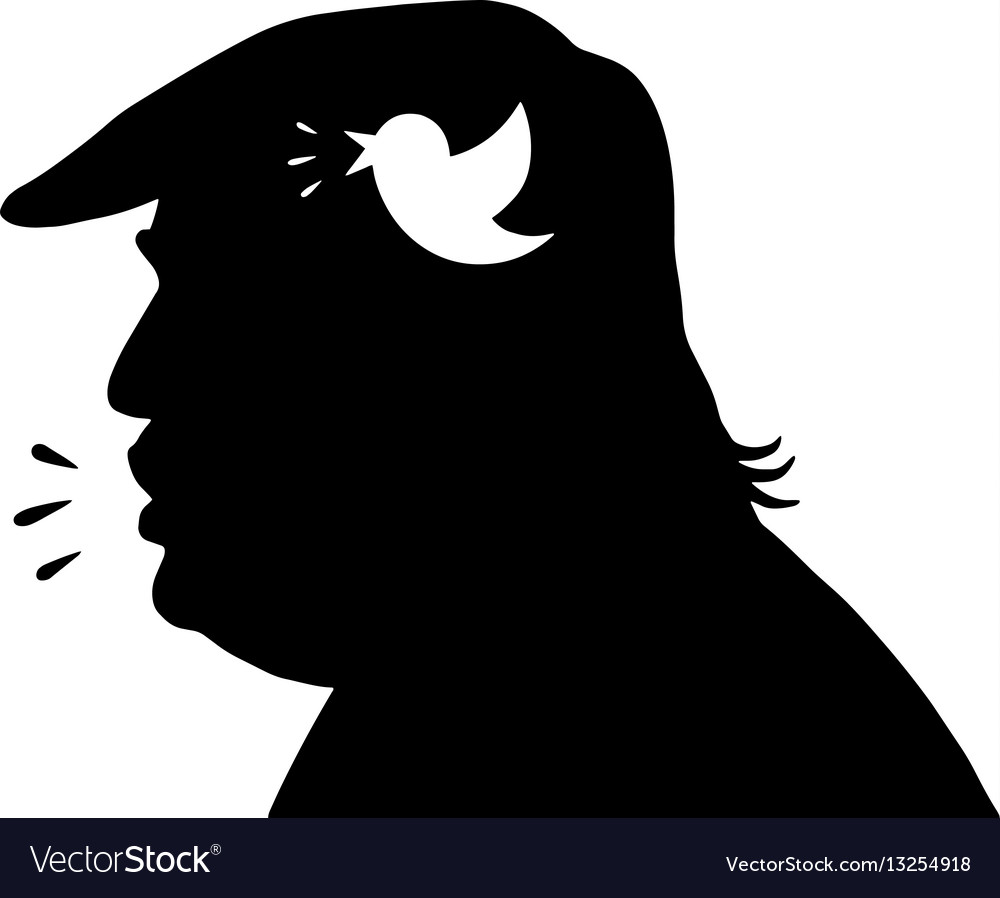 1000x898 Donald Trump Profile Silhouette