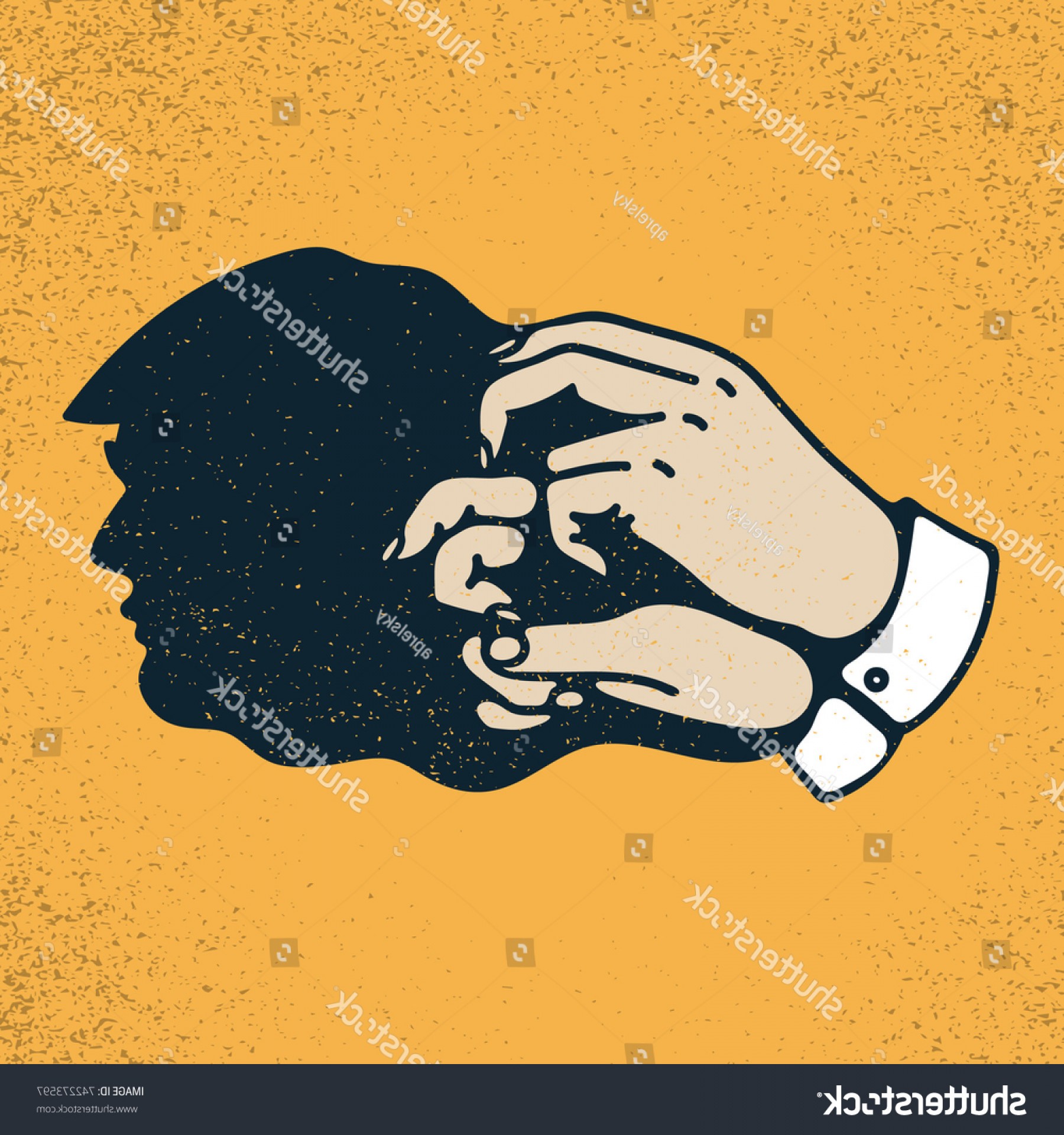 Shadow Hand Puppet Donald Trump Vector Cultracing 1800x1920 Shadow Hand Puppet Donald Trump Vector Cultracing