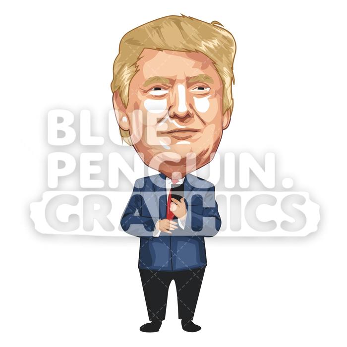 Donald Trump Playing With His Phone Vector Cartoon Clipart 700x700 Donald Trump Playing With His Phone Vector Cartoon Clipart