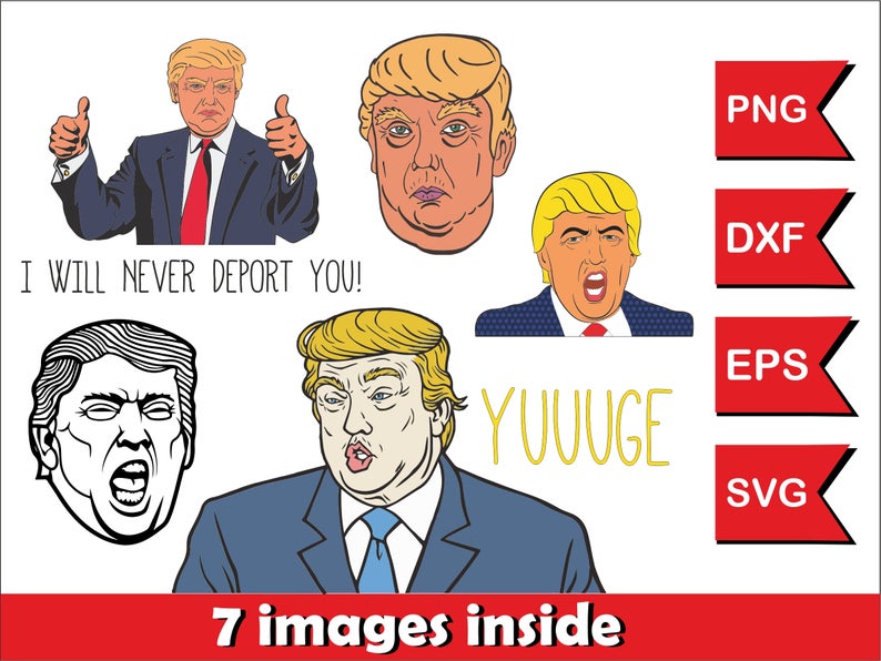 Donald Trump Vector at Vectorified.com | Collection of Donald Trump ...