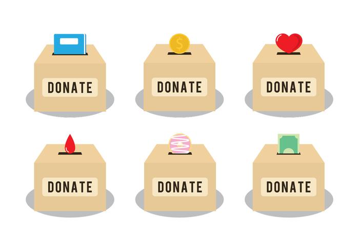 700x490 Donate Box Vectors