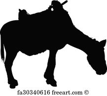 217x194 Free Art Print Of Trojan Horse Silhouette Vector Freeart