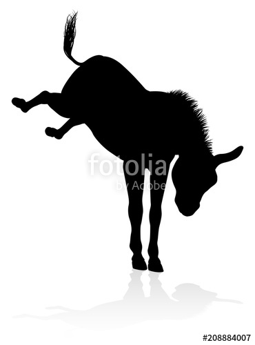 370x500 Donkey Animal Silhouette Stock Image And Royalty Free Vector
